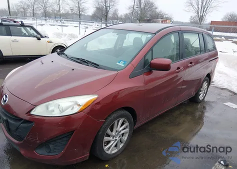 2012 Mazda Mazda5 Sport z USA, uszkodzony, nr VIN JM1CW2BL3C0110561